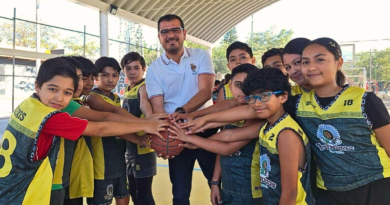 Las clases gratuitas de básquetbol fomentan el bienestar físico y mental de niños y jóvenes del municipio