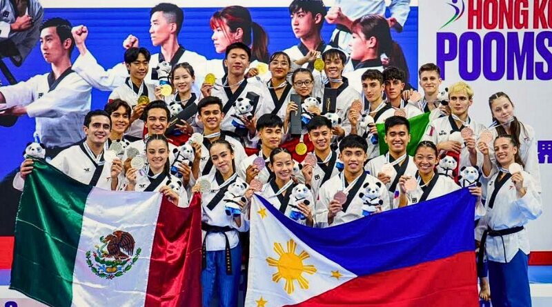 Con dos platas y un bronce, México alcanza el subcampeonato en el Mundial de Taekwondo Poomsae 2024 celebrado en Hong Kong.