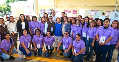 Margarita González Saravia lidera la apertura de un centro operado por mujeres y obras viales que impulsan el desarrollo económico y la justicia social en Morelos.