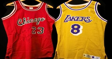 Sotheby's subastará las camisetas de debut de Michael Jordan y Kobe Bryant, utilizadas en sus primeros partidos en la NBA, con un valor estimado de $10 millones cada una.