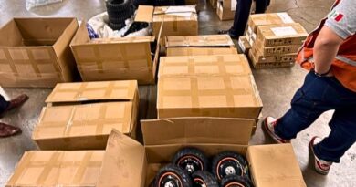 Aduanas y SSPC incautan 33 contenedores con productos ilegales, como electrónicos y juguetes, en uno de los operativos más significativos contra el contrabando en años recientes.