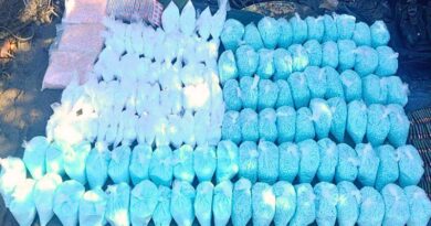 Un operativo en Navolato incauta 8 kg de fentanilo en polvo, 266 mil pastillas y 18 kg de metanfetamina; golpe a las redes criminales con impacto internacional.