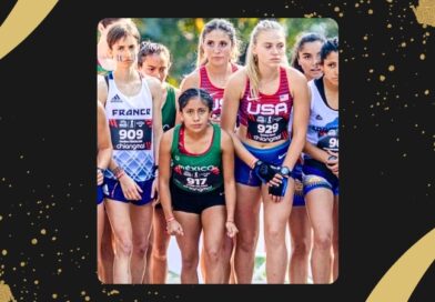 La atleta mixteca Mariel Salazar se consagra campeona de los 10,000 metros en el Bryan Clay Invitational 2025, celebrado en Los Ángeles, EE. UU.