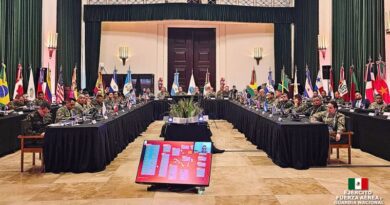 Como parte de su presidencia en la CEA, México encabeza en Argentina la 5.ª Conferencia Especializada sobre capacidades de ciberdefensa con 18 países miembros