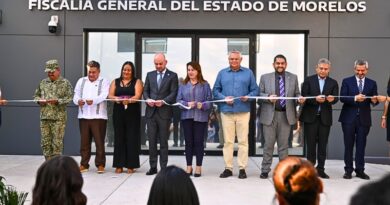 Gobernadora González Saravia y fiscal Maldonado inauguran espacio en Cuernavaca; firman convenio para fortalecer prevención y profesionalización.