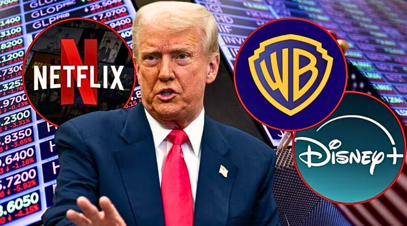 El anuncio de Donald Trump de imponer un 100% de arancel a películas extranjeras sacude a la industria del entretenimiento y hunde acciones en Wall Street.