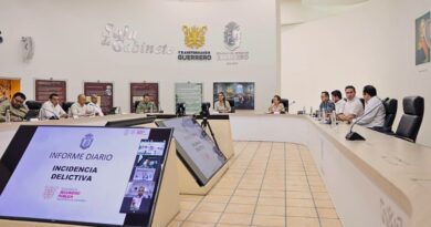 La gobernadora encabeza diariamente la Mesa de Coordinación para la Construcción de la Paz, con avances en detenciones y estrategias conjuntas con la federación.