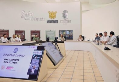 La gobernadora encabeza diariamente la Mesa de Coordinación para la Construcción de la Paz, con avances en detenciones y estrategias conjuntas con la federación.