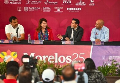 Del 6 al 14 de julio, Morelos recibirá a selecciones de 8 países para el torneo internacional juvenil de voleibol, impulsando el deporte y la economía local
