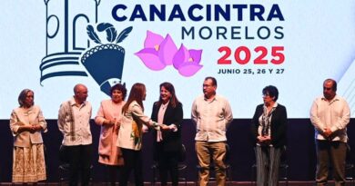 Gobernadora de Morelos inaugura la Convención Nacional de CANACINTRA 2025 en Cuernavaca, con énfasis en crecimiento económico sustentable y responsable