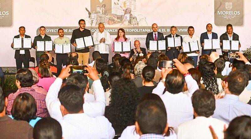 Estado y municipios sellan un acuerdo estratégico para coordinar políticas públicas en agua, seguridad, movilidad y desarrollo urbano.