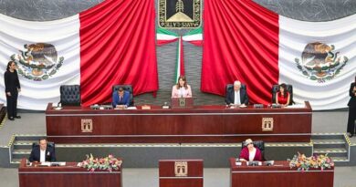 Margarita González Saravia entrega el estado de su administración al Congreso, priorizando la paz y la cercanía ciudadana en un acto de rendición.
