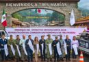Autoridades activan operativo vacacional y renuevan Tres Marías para recibir visitantes con mayor seguridad, identidad gastronómica y espacios dignos.