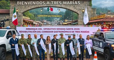 Autoridades activan operativo vacacional y renuevan Tres Marías para recibir visitantes con mayor seguridad, identidad gastronómica y espacios dignos.