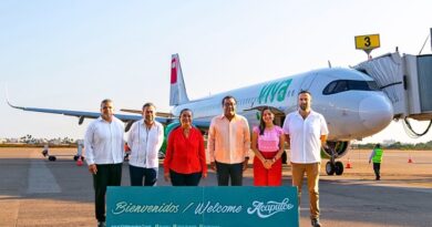 El puerto fortalece su reactivación turística con el regreso del vuelo operado por Viva Aerobus, con dos frecuencias semanales desde Cancún.