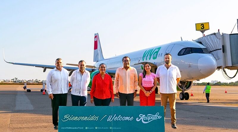 El puerto fortalece su reactivación turística con el regreso del vuelo operado por Viva Aerobus, con dos frecuencias semanales desde Cancún.