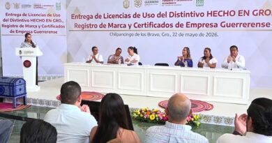 Empresas guerrerenses reciben distintivos, registros de marca y certificados para fortalecer su identidad comercial y competitividad.