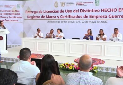 Empresas guerrerenses reciben distintivos, registros de marca y certificados para fortalecer su identidad comercial y competitividad.