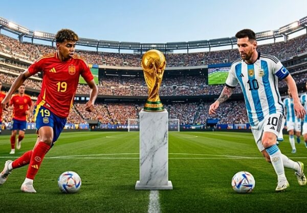 España y Argentina protagonizan una inédita final mundialista que enfrenta a dos campeones continentales y a las figuras de Lamine Yamal y Lionel Messi.