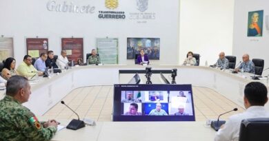 En Mesa de Paz, Salgado Pineda subraya coordinación interestatal tras destrucción de estupefacientes; operativo interinstitucional consolida avances en seguridad para Guerrero.