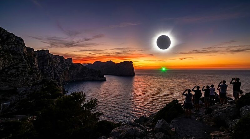 El próximo 12 de agosto, Mallorca se convertirá en el escenario de un doble fenómeno astronómico único: un eclipse total de sol que, al conjugarse con el atardecer, podría regalar el mítico 'rayo verde' inmortalizado por Julio Verne .