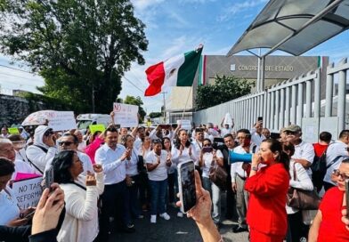 Sindicatos de activos, jubilados y pensionados acuden al Congreso estatal para exigir que ningún cambio legal reduzca sus prestaciones ya adquiridas